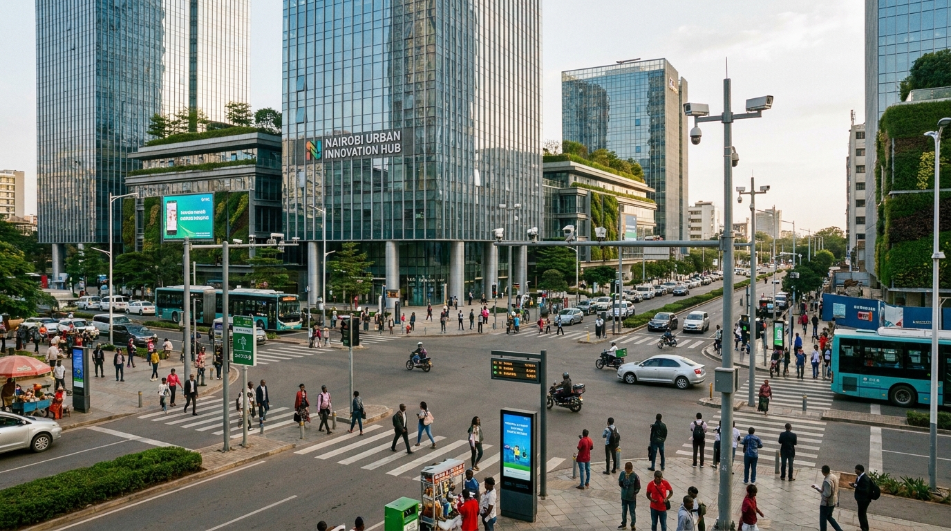 Smart city public sector street