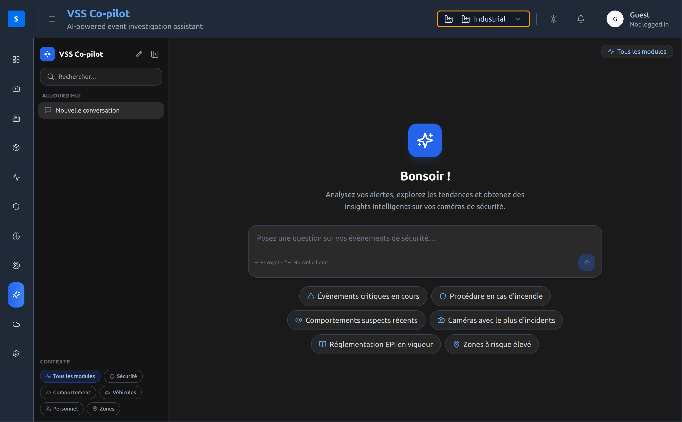 ServEYE AI copilot screenshot